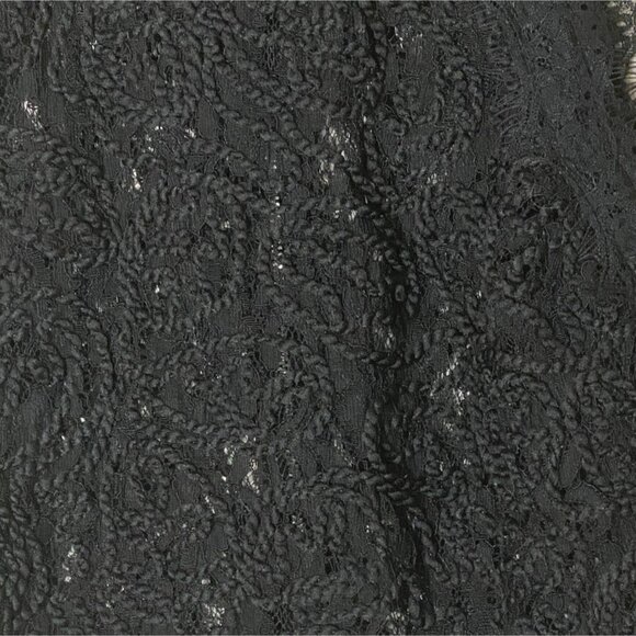 Zara Trafaluc Crop Top Women Sz S Embroidered Lace Zip Up Sleeveless Tank Blouse - Picture 4 of 9